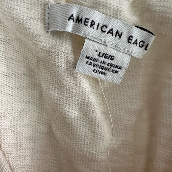 American Eagle cream romper- NWT - Picture 2 of 4